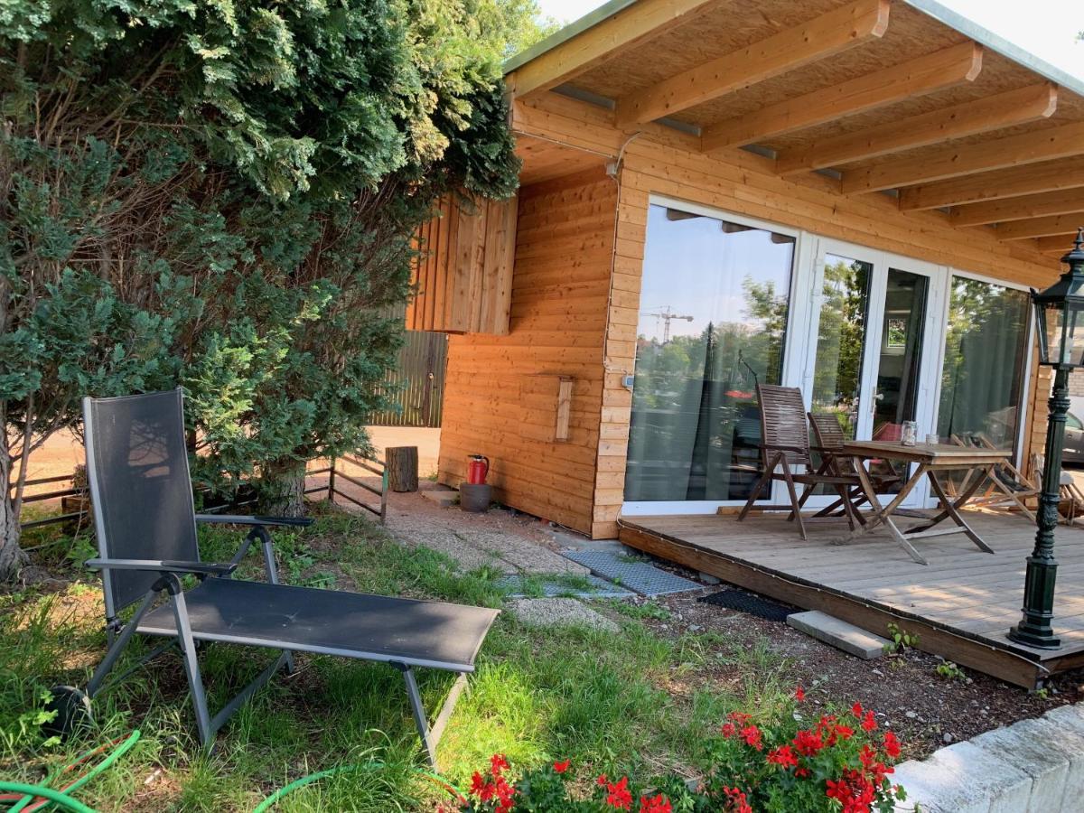 Tiny House Oder Ferienwohnung Auf Der Sunset Marina Berlín Exterior foto