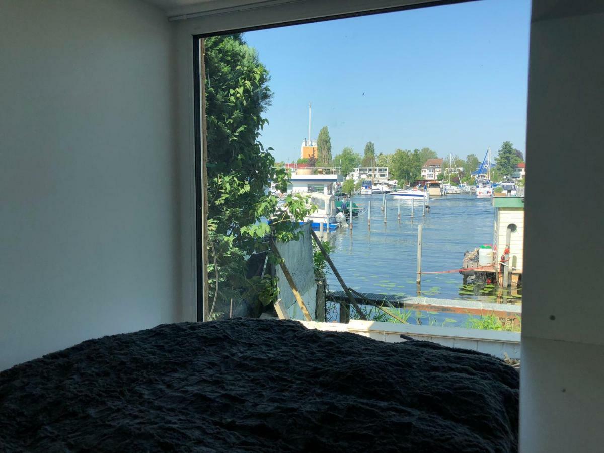 Tiny House Oder Ferienwohnung Auf Der Sunset Marina Berlín Exterior foto